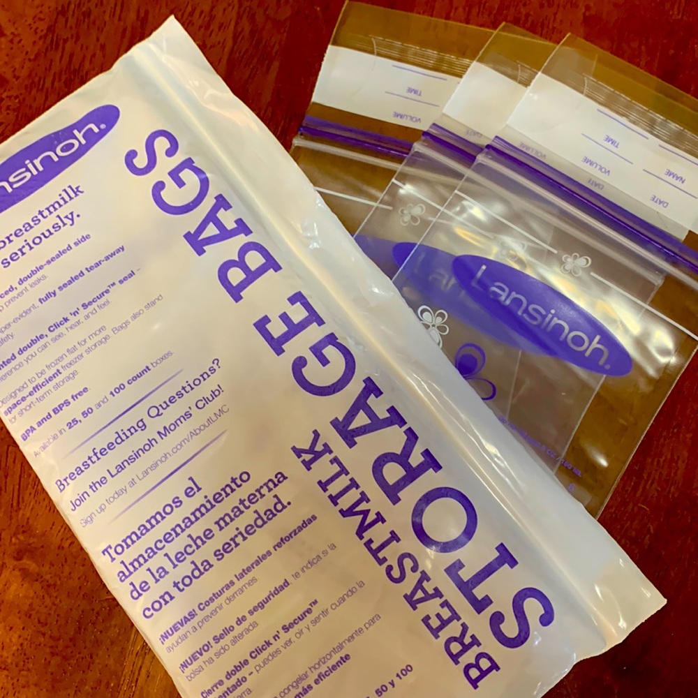 SALE!! Breast milk storage bags - Picture 1 of 3